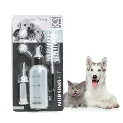 ست شیشه شیر سگ و گربه ام-پتز (M-Pets) - ۶۶.۵ میلی‌لیتر