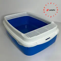 ظرف خاک گربه لبه دار توری