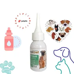 قطره تمییز کننده دور چشم سگ و گربه یوروپت - 50 میل