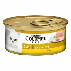 کنسرو گربه گورمت طعم مرغ-Gourmet Gold chicken pate
