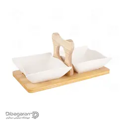 اردو خوری 2 عددی چوب چینی ریور کد 2722B | فروشگاه دیباگران