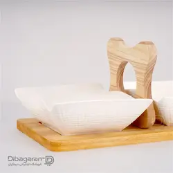 اردو خوری 2 عددی چوب چینی ریور کد 2722B | فروشگاه دیباگران