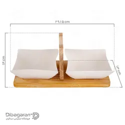 اردو خوری 2 عددی چوب چینی ریور کد 2722B | فروشگاه دیباگران