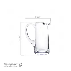 پارچ کریستال پاشاباغچه مدل کونیک | فروشگاه اینترنتی دیباگران