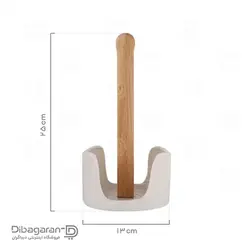 پایه دستمال کاغذی رول چوب چینی | مشخصات فنی و قیمت خرید انواع تجهیزات آشپزخانه