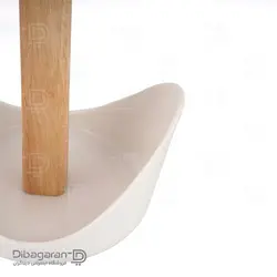 پایه دستمال کاغذی رول چوب چینی | مشخصات فنی و قیمت خرید انواع تجهیزات آشپزخانه