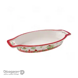 تابه سرو بیضی ریور طرح آلبالو کد 8171d | فروشگاه دیباگران