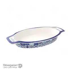 تابه سرو بیضی ریور طرح اسلیمی کد 8171b | فروشگاه دیباگران