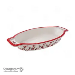 تابه سرو بیضی ریور طرح شکوفه کد 8171c | فروشگاه دیباگران
