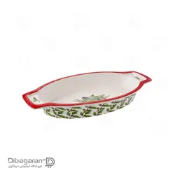تابه سرو بیضی ریور طرح شکوفه کد 8171c | فروشگاه دیباگران