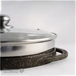 تابه گریل چدن - خرید ماهیتابه رژیمی چدنی با روکش گرانیت - فروشگاه اینترنتی دیباگران