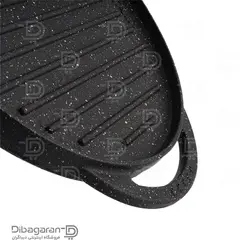 تابه گریل چدن - خرید ماهیتابه رژیمی چدنی با روکش گرانیت - فروشگاه اینترنتی دیباگران