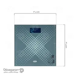 ترازو دیجیتال حمام ریور کد 9341 | فروشگاه اینترنتی دیباگران