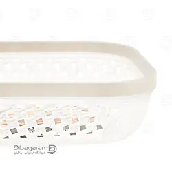 سبد سبزی بزرگ لیمون کد 2142 | خرید سبد نان و سبزی طرح بافت - قیمت سبد آشپزخانه - فروشگاه اینترنتی دیباگران