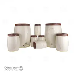 سرویس آشپزخانه 8 پارچه خمره ای کد 03240 | فروشگاه دیباگران