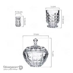 سرویس پذیرایی پیرلس مدل آکوامارین 25 پارچه کد 802900W | دیباگران