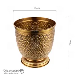 سطل زباله برنجی ریما کد R-98715 | فروشگاه اینترنتی دیباگران