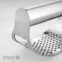 سیر له کن مشتی استیل - قیمت سیر له کن - خرید رنده سیر فشاری - فروشگاه دیباگران