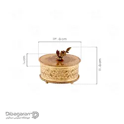 شکلات خوری برنجی در دار ریما کد R-98722 | فروشگاه دیباگران