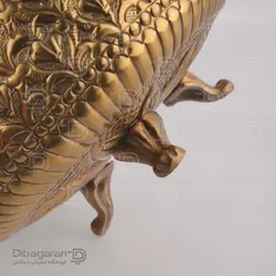 شکلات خوری گرد برنجی ریما کد R-98712 | فروشگاه دیباگران