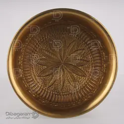 شکلات خوری گرد برنجی ریما کد R-98712 | فروشگاه دیباگران