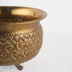 شکلات خوری گرد برنجی ریما کد R-98712 | فروشگاه دیباگران