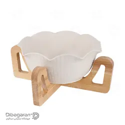 ظرف سالاد خوری چوب چینی ریور کد B2880-24A | فروشگاه دیباگران