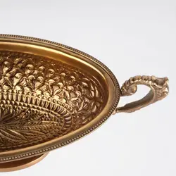 ظرف کشکول برنجی ریما کد R-98702 | فروشگاه دیباگران