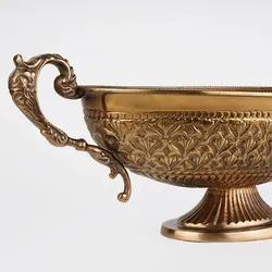 ظرف کشکول برنجی ریما کد R-98702 | فروشگاه دیباگران