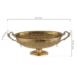 ظرف کشکول برنجی ریما کد R-98702 | فروشگاه دیباگران