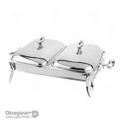 خرید ظرف سوفله مستطیل دوقلو سافینوکس (6 مدل) |خرید سوفله مرغ خوری دوقلو