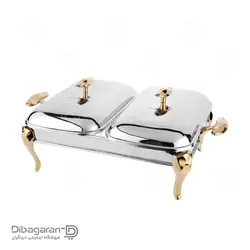 خرید ظرف سوفله مستطیل دوقلو سافینوکس (6 مدل) |خرید سوفله مرغ خوری دوقلو