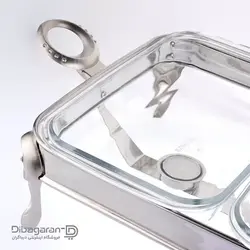 خرید ظرف سوفله مستطیل دوقلو سافینوکس (6 مدل) |خرید سوفله مرغ خوری دوقلو