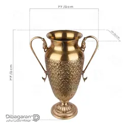 گلدان برنجی ریما کد R-98709 | فروشگاه اینترنتی دیباگران