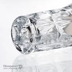 نمکدان بلور جفتی پیرلس مدل آکوامارین کد 800927W | دیباگران