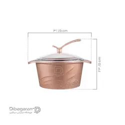 سرویس قابلمه 14 پارچه دو رو گرانیت ریور کد 3779 | دیباگران