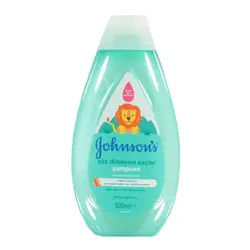 شامپو موی بچه جانسون شامپو سر بچه Johnsons مدل soz dinleyen saclar حجم ۵۰۰ML