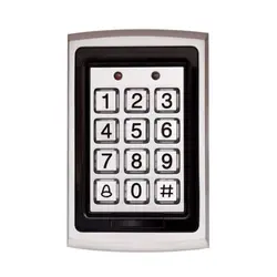 اکسس کنترل کارتی TK04 - درب باز کن کارتی و رمز فلزی - کنترل تردد تیک تاک