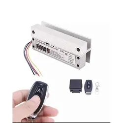 قفل ریموتی شیشه سکوریت GL150R - درب شیشه ای ریموتی کنترل تردد تیک تاک