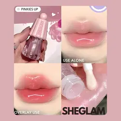 لیپ گلاس شاینی رنگ پینکیز آپ شیگلم ( Sheglam Lip Gloss Pinkies Up )