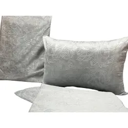 روبالشی آنجل مخمل طرح کتیبه بسته 2 عددی