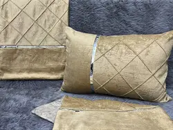 روبالشی مخمل تک نوار