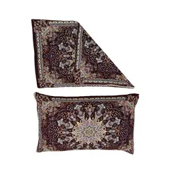 روبالشی مخمل شانل بسته 2 عددی چهار گوش