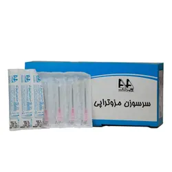 سر سوزن مزوتراپی آوا AVA گیج 18طول 32 میلیمترAVA mesotherapy needle head, gauge 18, length 32 mm
