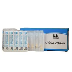 سر سوزن مزوتراپی آوا AVA گیج 25 طول 25 میلیمترAVA mesotherapy needle head, gauge 25, length 25 mm