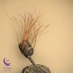 مجسمه سیمی دختر عاشق - شاپ اکسسوری