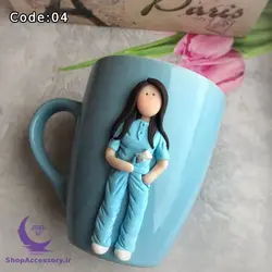 انواع ماگ با طرح دندانپزشک[مرد+زن+ساخت طرح دلخواه]