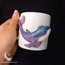 جذاب‌ترین ماگ طرح وال به صورت شب تاب[100% دست ساز]