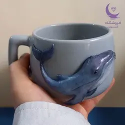 جذاب‌ترین ماگ طرح وال به صورت شب تاب[100% دست ساز]