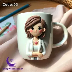 انواع ماگ با طرح معلم [مرد + زن + سفارش با طرح دلخواه]